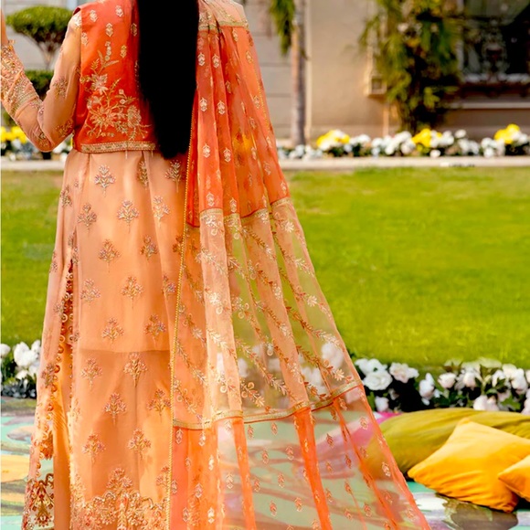 Afrozeh Pakistani Shalwar Kameez new with tag - Picture 1 of 9